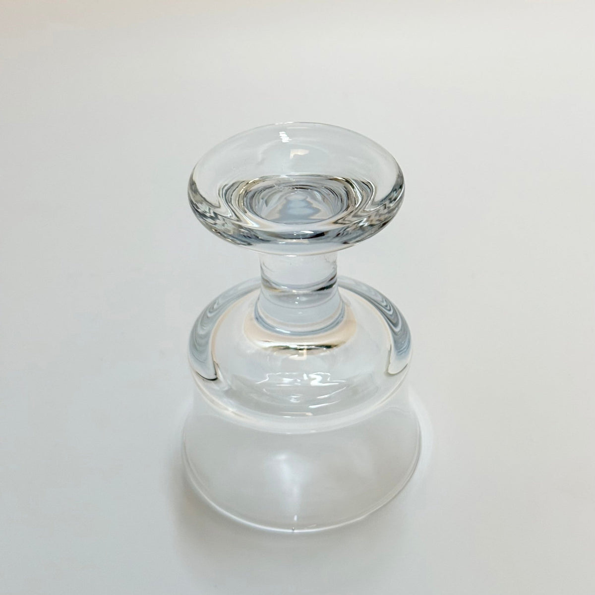 Holmegaard skibsglas, mundblæst likørglas, model ‘UDKIKSMAND’. Sign. HGK, prøveglas? - 1975 - Frøken Lilly