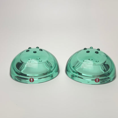 Iittala Ballo fyrfadsstager grøn – sæt á 2 – Annaleena Hakatie 1995 - Frøken Lilly