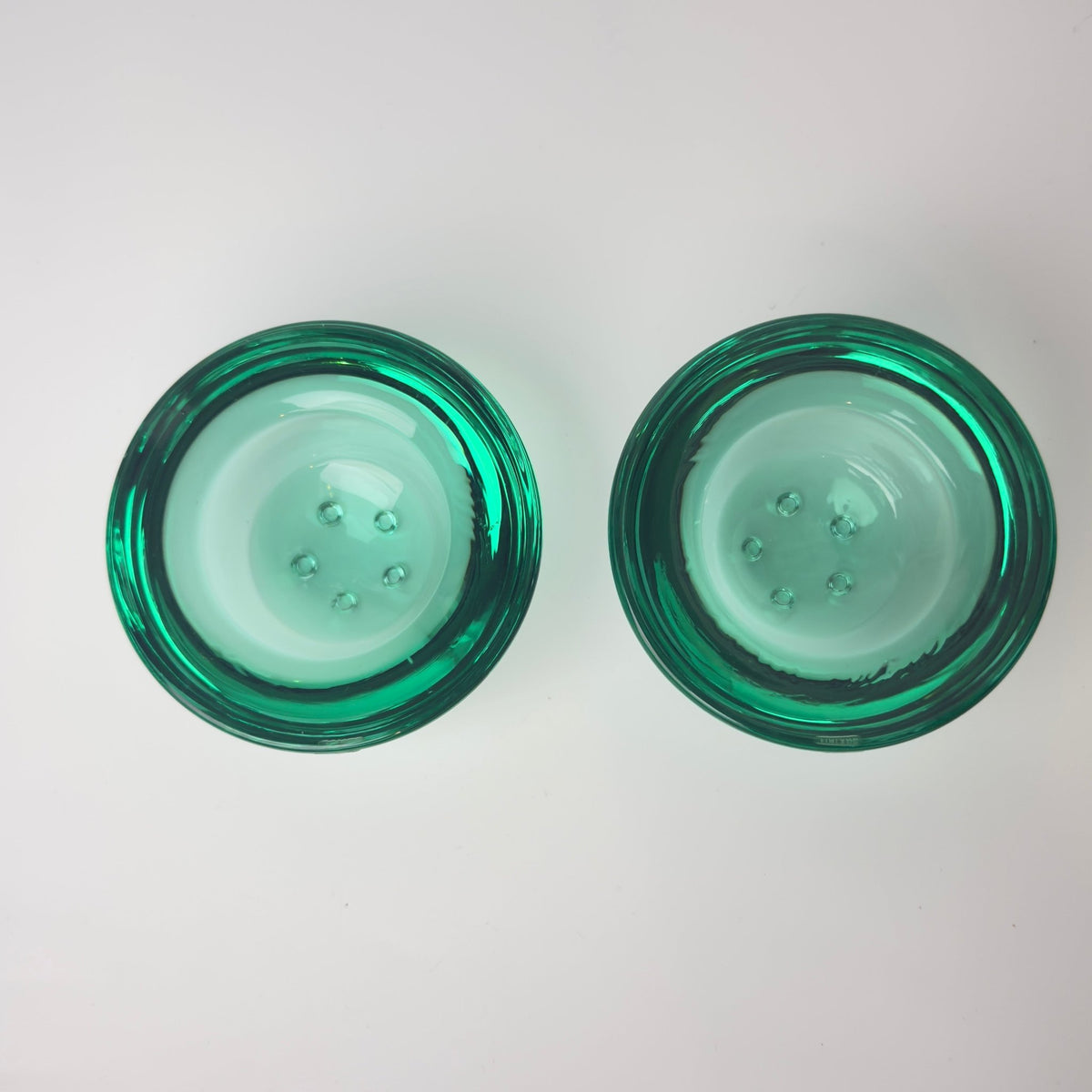 Iittala Ballo fyrfadsstager grøn – sæt á 2 – Annaleena Hakatie 1995 - Frøken Lilly
