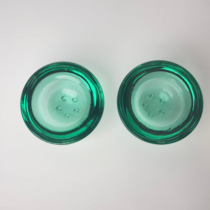 Iittala Ballo fyrfadsstager grøn – sæt á 2 – Annaleena Hakatie 1995 - Frøken Lilly