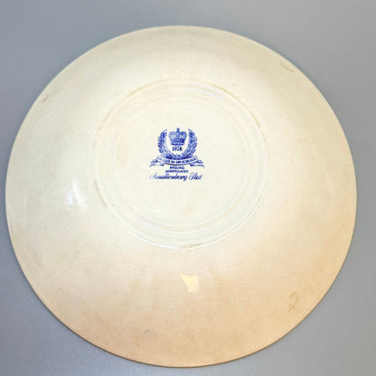 Imerco jubilæumstallerken 20 cm, dyb – Amalienborg Slot fra 1978 - Frøken Lilly