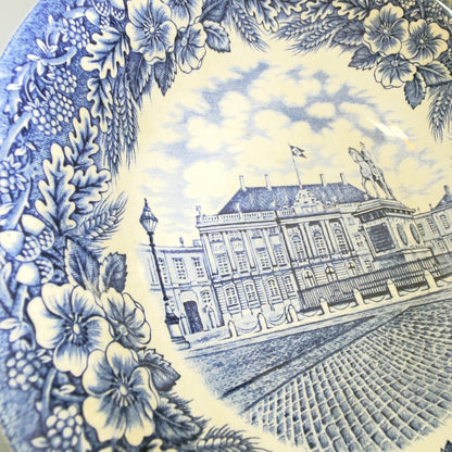Imerco jubilæumstallerken 20 cm, dyb – Amalienborg Slot fra 1978 - Frøken Lilly