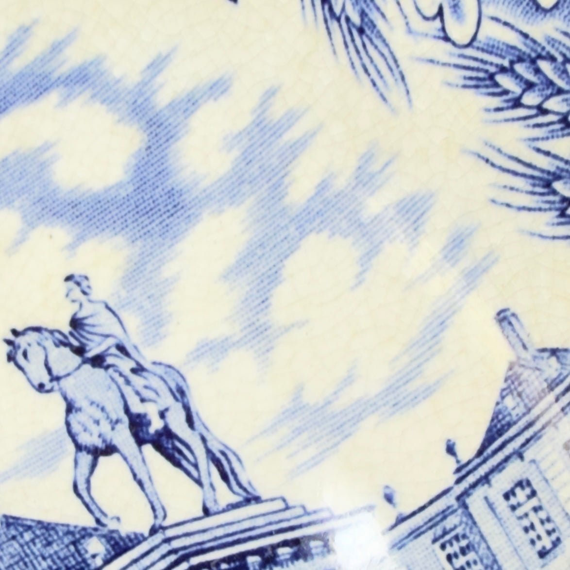 Imerco jubilæumstallerken 20 cm, dyb – Amalienborg Slot fra 1978 - Frøken Lilly