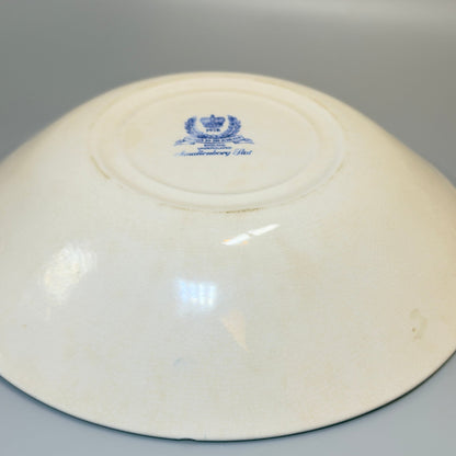 Imerco jubilæumstallerken 20 cm, dyb – Amalienborg Slot fra 1978 - Frøken Lilly
