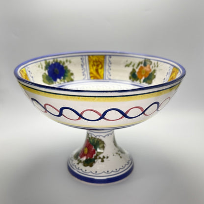 Italiensk majolica - skål - håndmalet – 1960 - 70’erne - Frøken Lilly