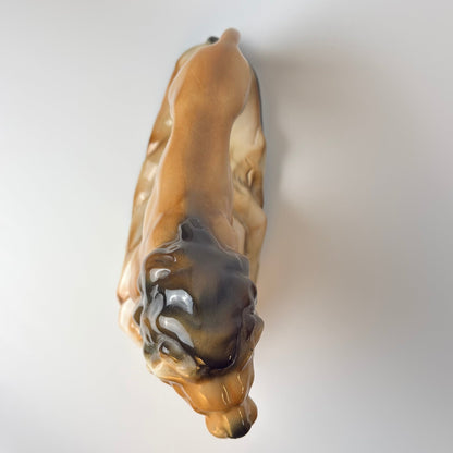 Løve i porcelænsfigur, mrk. nr. 9299, vintage fra 1930 - 1940'erne - Frøken Lilly