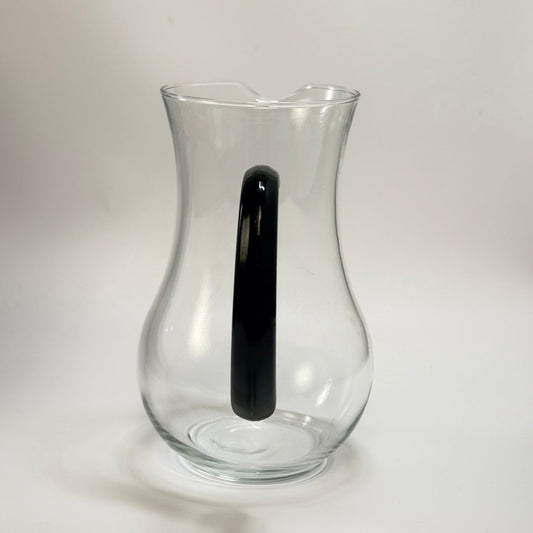 Luminarc “Domini” glaskande med sort hank – 1980’erne - Frøken Lilly