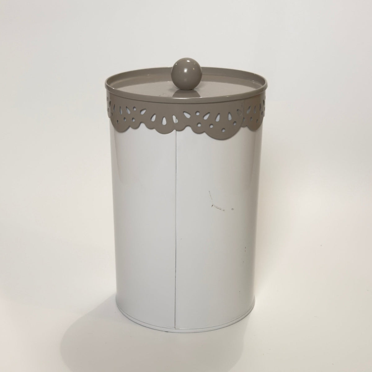 Marie Sohl kaffedåse med låg – metal opbevaring til kaffe, 16 cm - Frøken Lilly