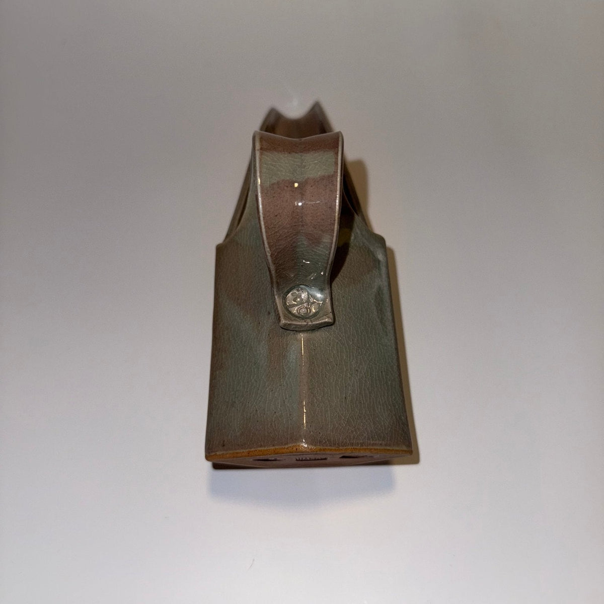 Niels Huang kande – dansk studiokeramik – signeret – skulpturel form 22 cm - Frøken Lilly