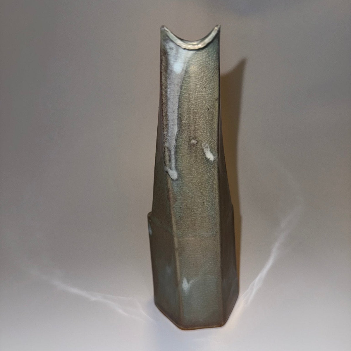Niels Huang kande – dansk studiokeramik – signeret – skulpturel form 22 cm - Frøken Lilly