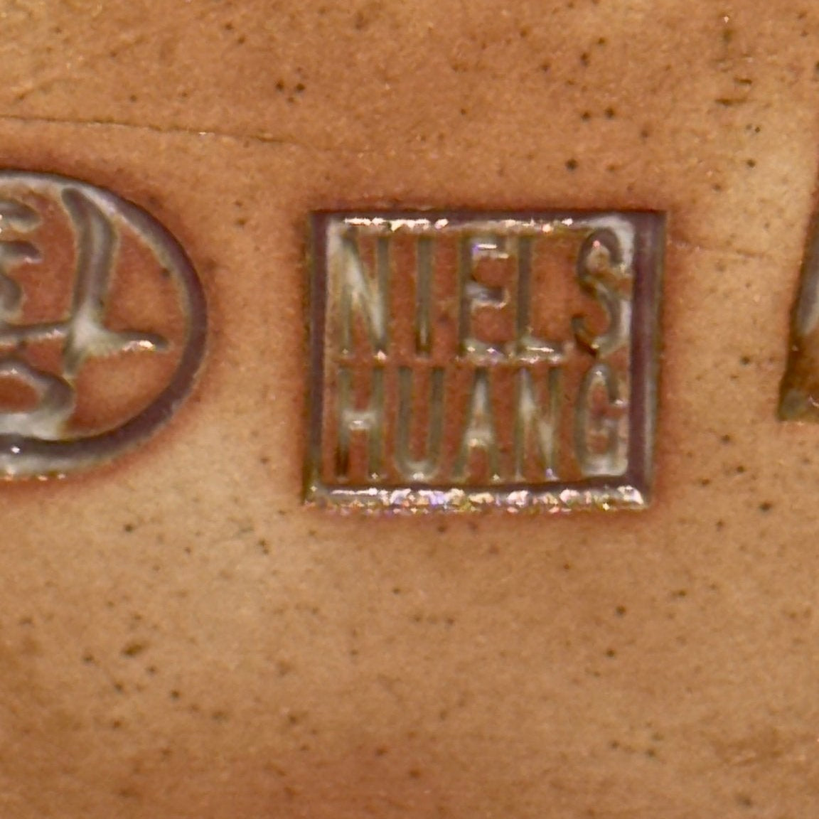 Niels Huang kande – dansk studiokeramik – signeret – skulpturel form 22 cm - Frøken Lilly