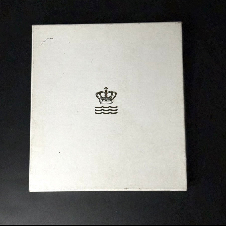 Royal Copenhagen årsramme 1973 med 925 sterlingsølv ophæng – A. Michelsen - Frøken Lilly