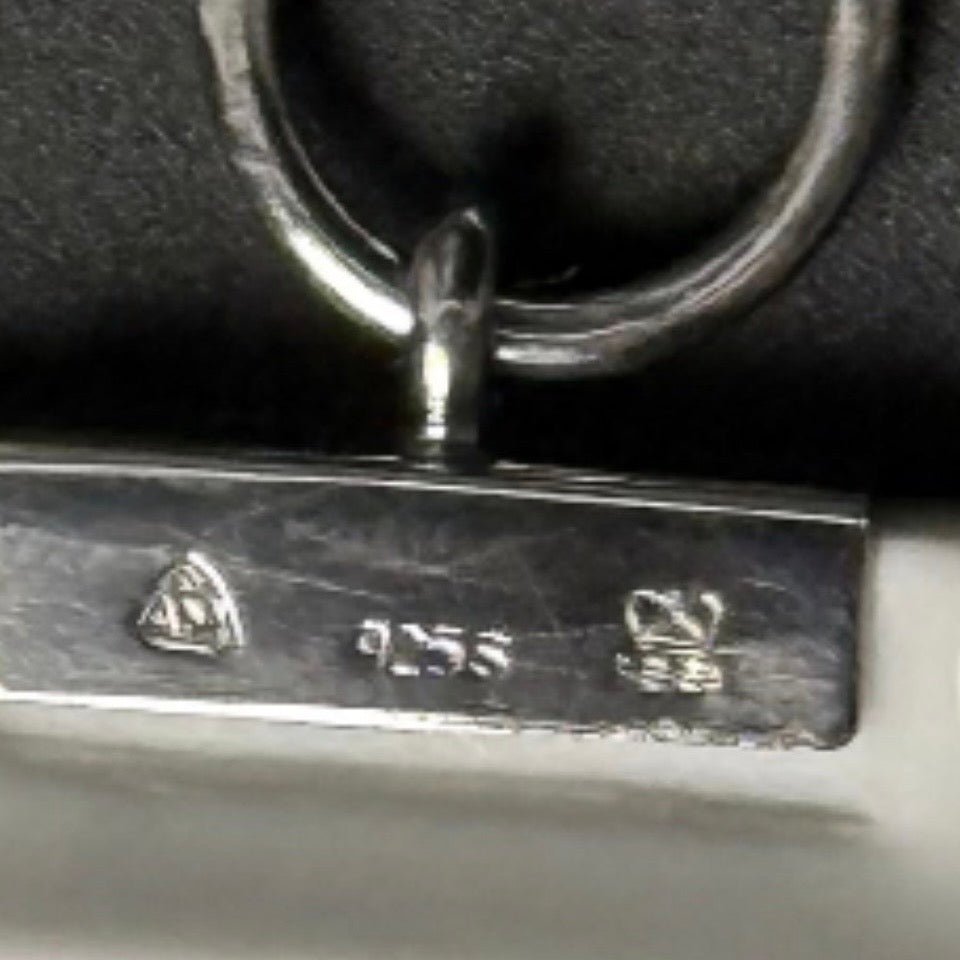 Royal Copenhagen årsramme 1973 med 925 sterlingsølv ophæng – A. Michelsen - Frøken Lilly