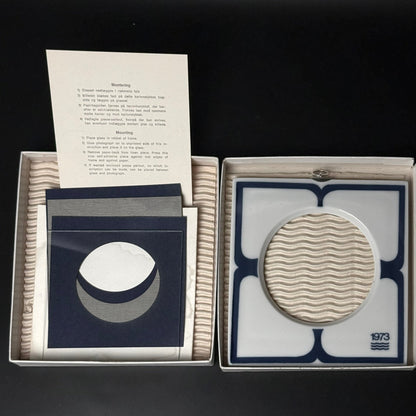 Royal Copenhagen årsramme 1973 med 925 sterlingsølv ophæng – A. Michelsen - Frøken Lilly
