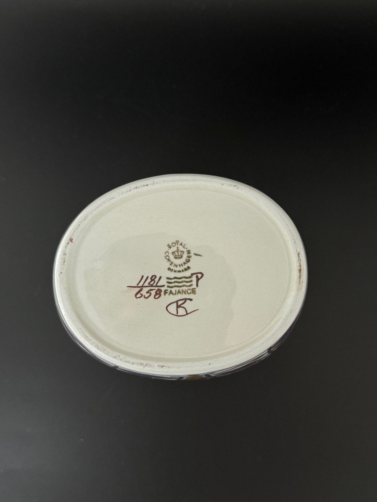 Royal Copenhagen Tenera vase 1181/658 Kari Christensen fajance - Frøken Lilly