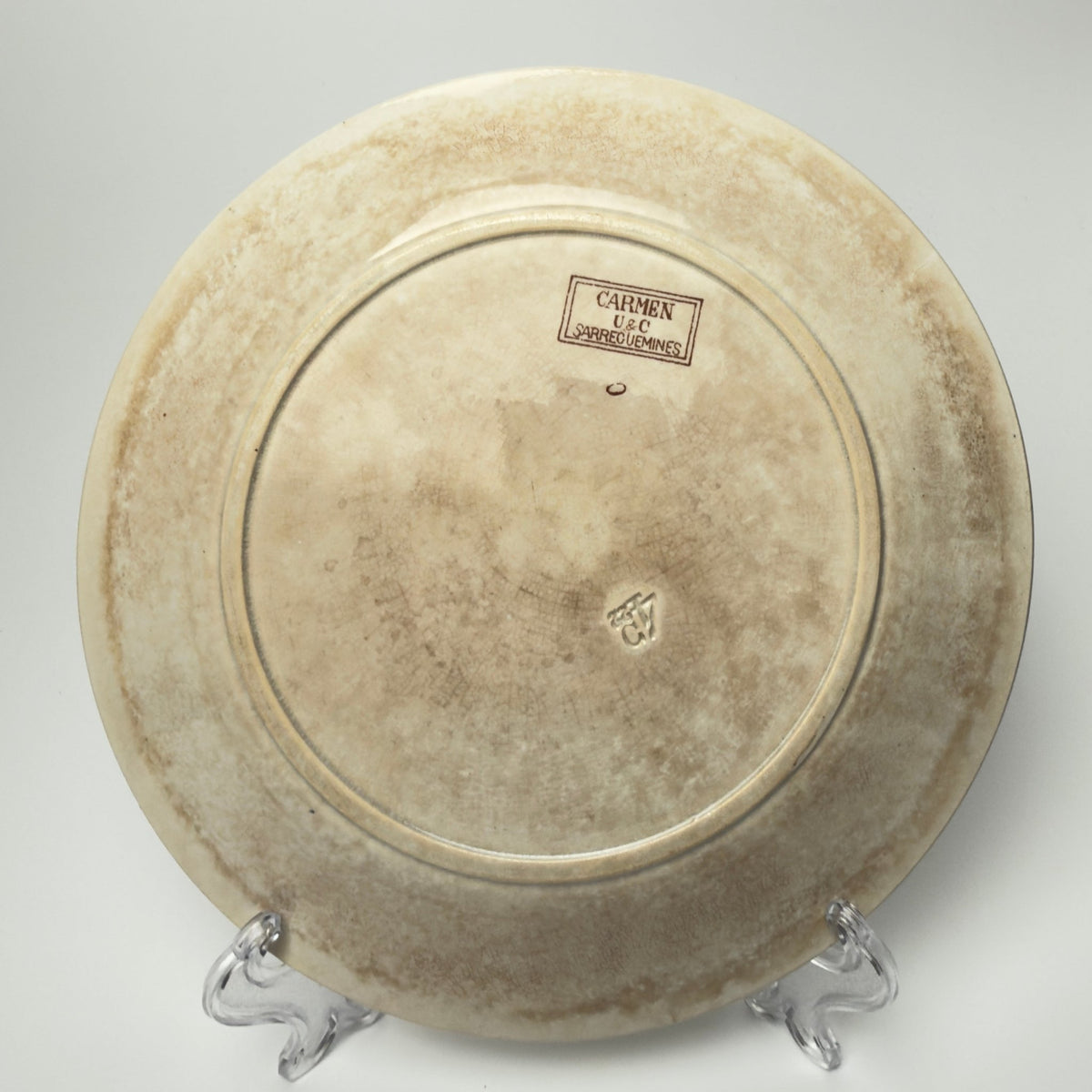Sarreguemines - Carmen, spisetallerkener 22 cm, fransk antik (flere varianter) - Frøken Lilly