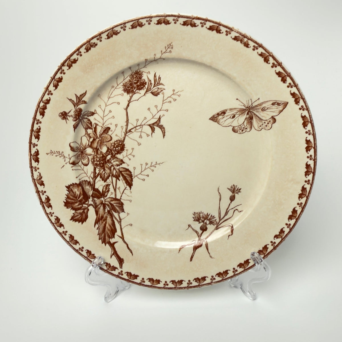 Sarreguemines - Carmen, spisetallerkener 22 cm, fransk antik (flere varianter) - Frøken Lilly