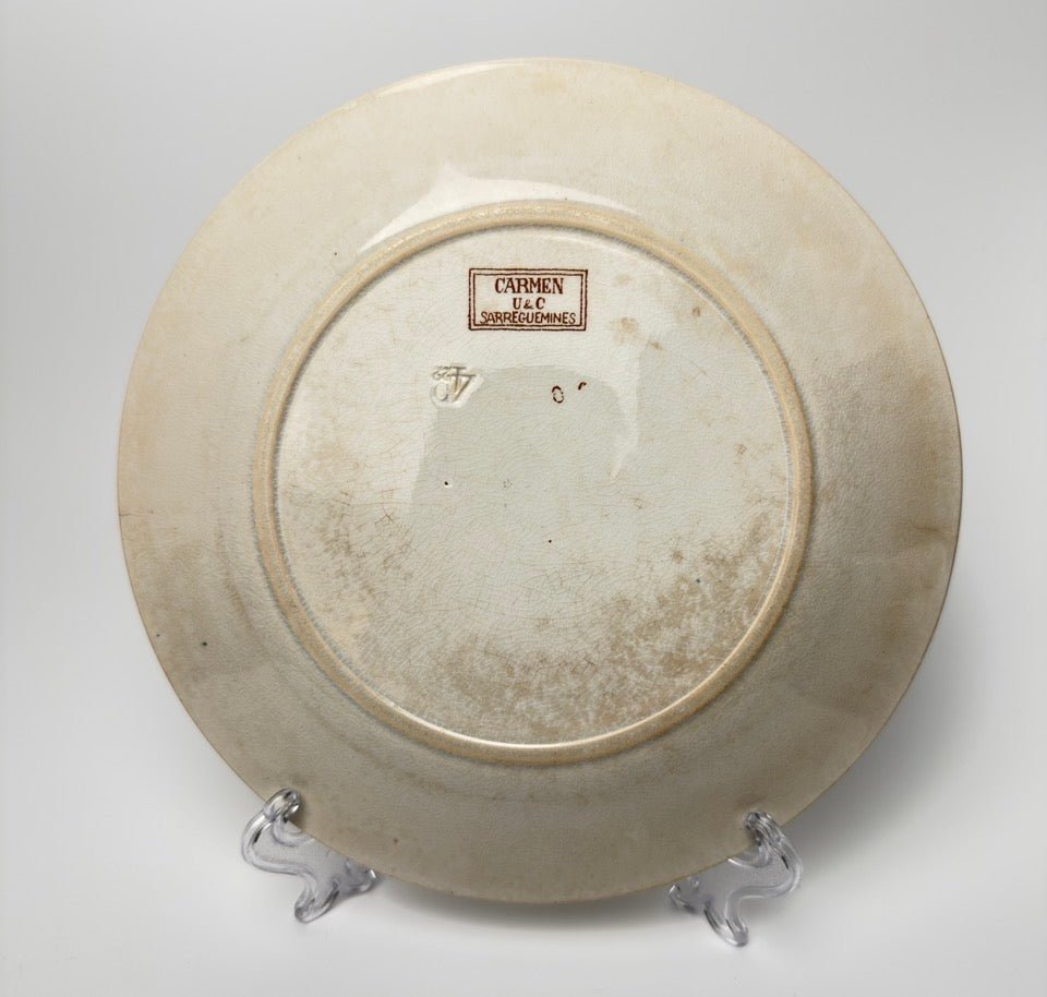 Sarreguemines - Carmen, spisetallerkener 22 cm, fransk antik (flere varianter) - Frøken Lilly