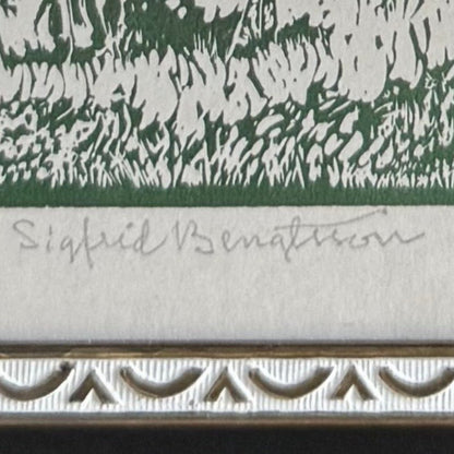 Sigfrid Bengtsson grafiske tryk med landmotiv – sæt med 2 stk - Frøken Lilly