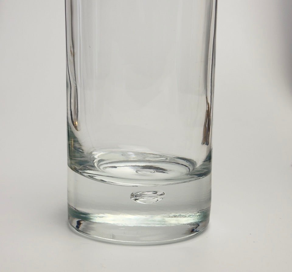 Skandinavisk highball / isvandsglas med luftboble i bund - 1970’erne - Frøken Lilly