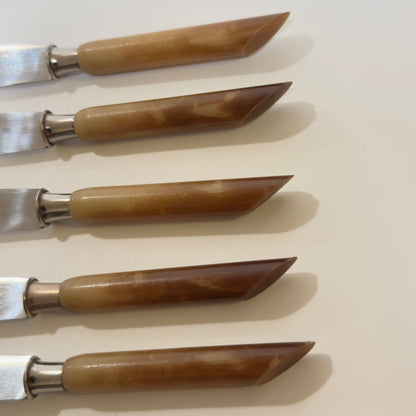 Solingen rustfri smørknive nr. 56 – sæt med 5 - Frøken Lilly