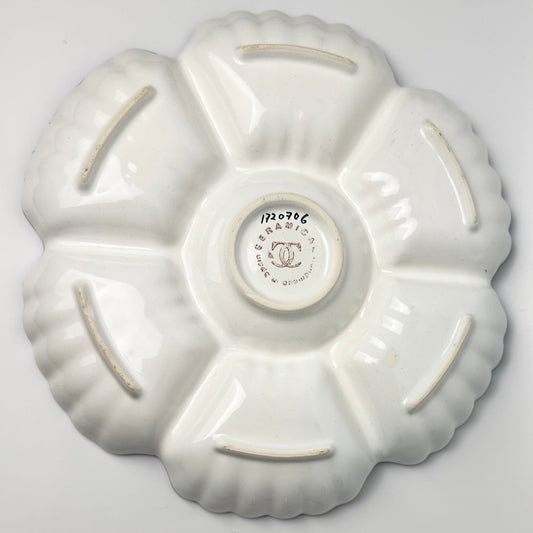 Spansk håndlavet keramikfad ceramical – tapas serveringsfad 32 cm - Frøken Lilly