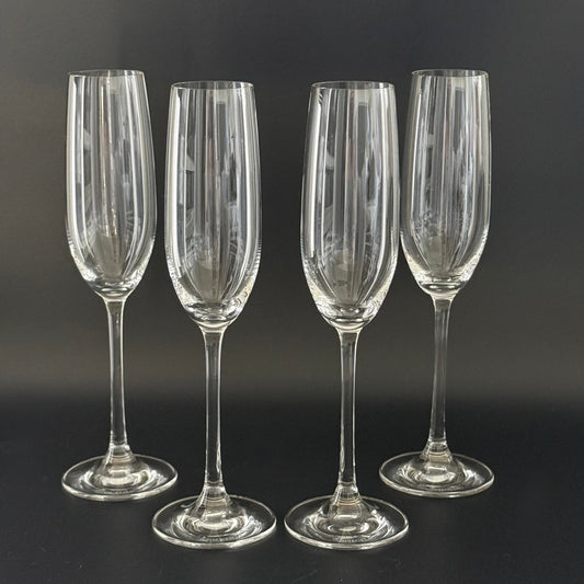 Spiegelau Salute champagneglas 4 stk – 24,5 cm elegante flute glas - Frøken Lilly