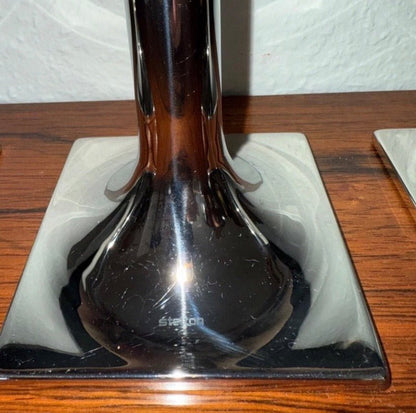 Stelton lysestager i rustfrit stål – design Markus Jehs & Jürgen Laub - Frøken Lilly