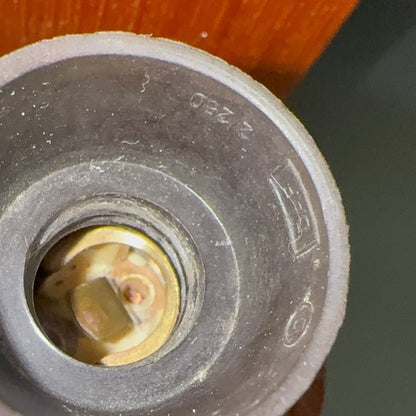 Vintage dansk teak væglampe med opalglasskærm - Frøken Lilly