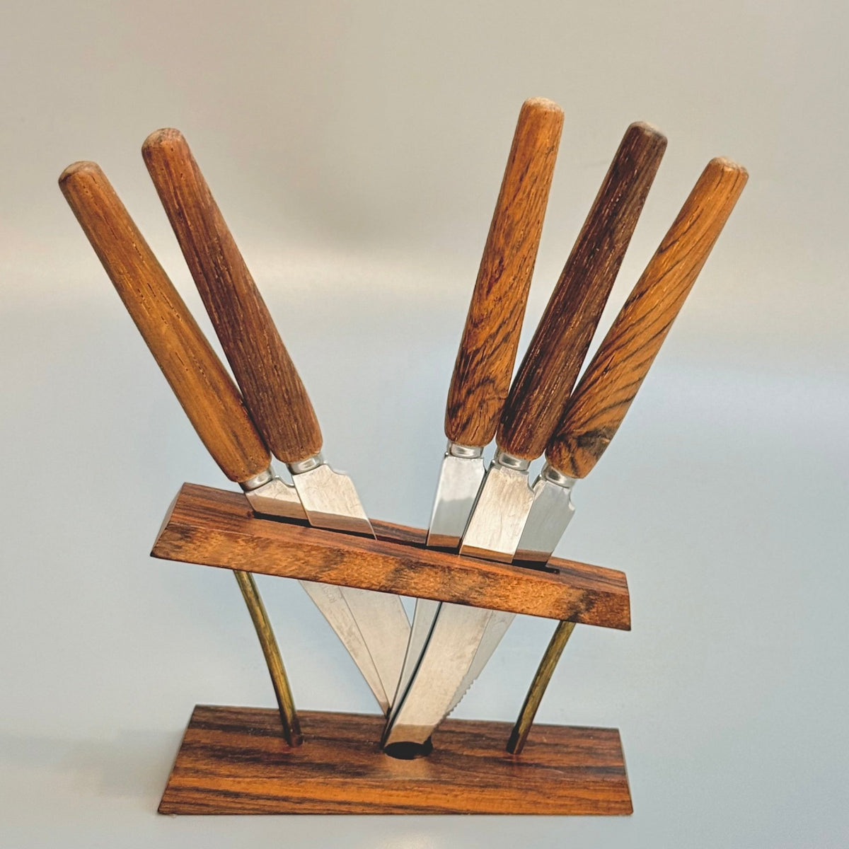Vintage frugt - /smørknive i palisander - rosewood, fra Solingen, Tyskland, ca. 50/60’erne - Frøken Lilly