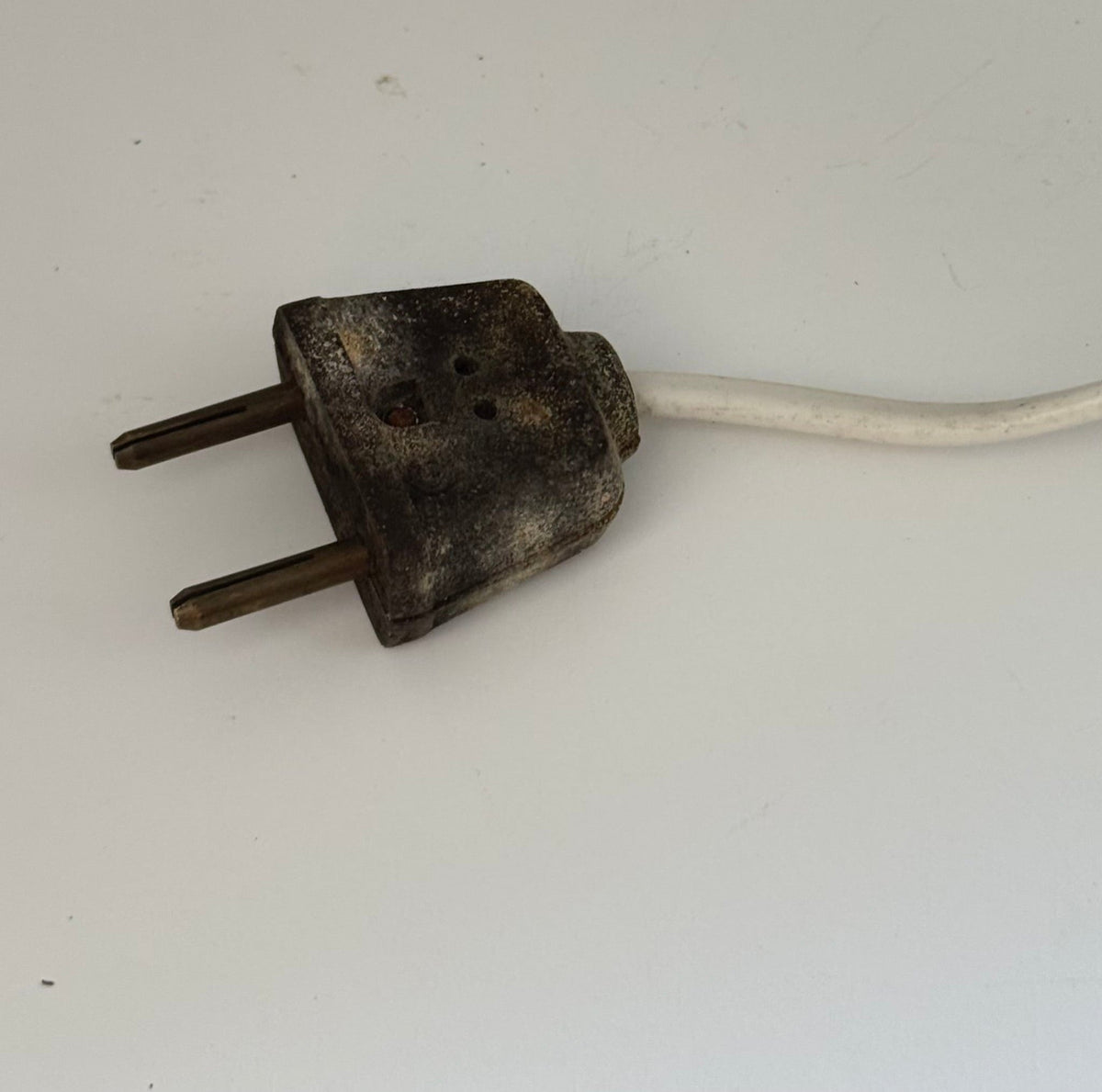 Vintage justerbar lampe i jern-metal - Frøken Lilly