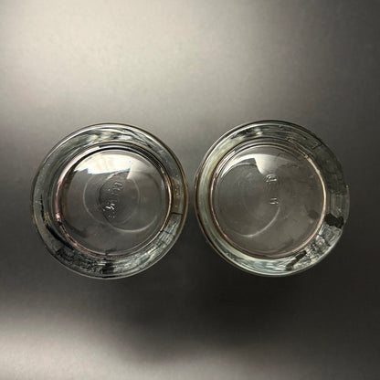 Vintage longdrink glas med grafisk motiv – 80/90’er med 40’ernes art deco stil - Frøken Lilly
