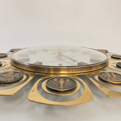 Vintage Zodiac vægur – Richter Quartz – stjernetegn – 1970’erne - Frøken Lilly